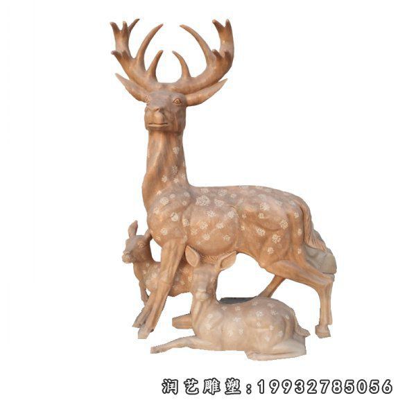 鹿石雕 (1) 鹿石雕 (1)