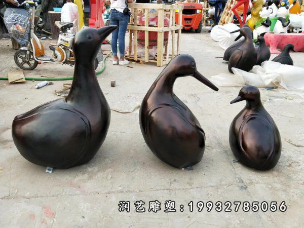 城市商业街动物铜雕