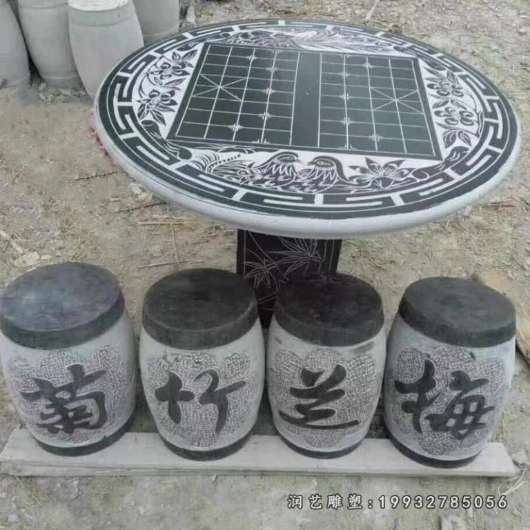 草坪石雕桌椅凳 (21) 草坪石雕桌椅凳 (21)