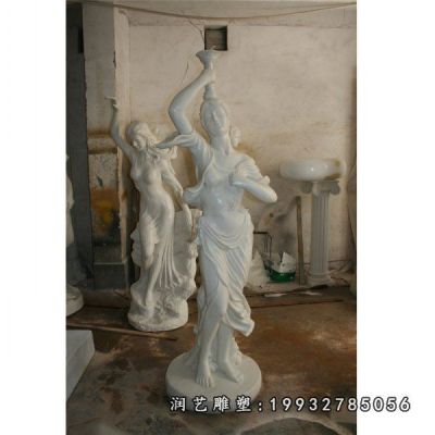 大理石西方美女  石雕公园人物雕塑