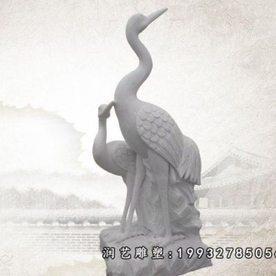 仙鹤石雕 (70)