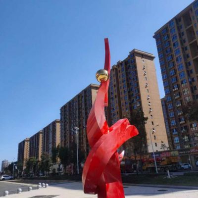 学校不锈钢校园景观雕塑