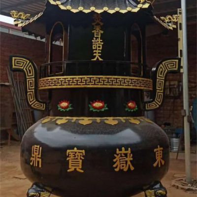 广场铜雕香炉 (12)