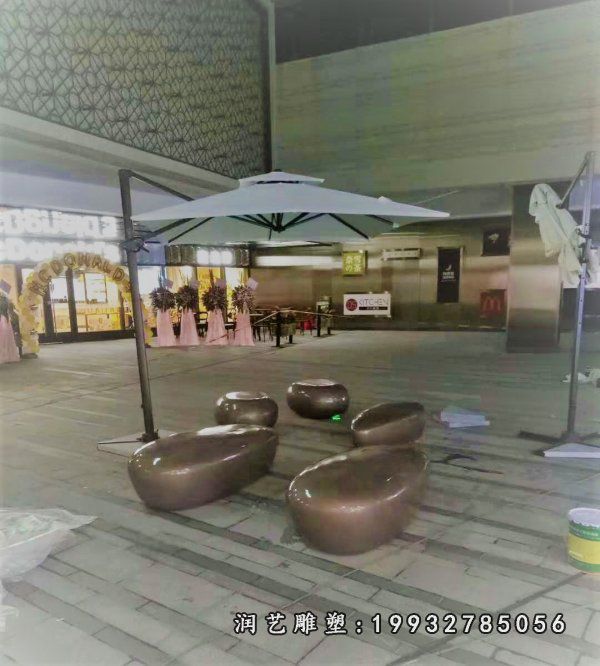 商场玻璃钢座椅雕塑
