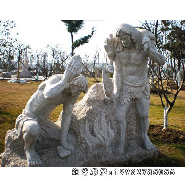 户外西方人物石雕