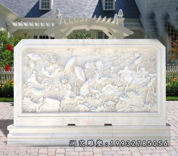 公寓影壁景观石雕