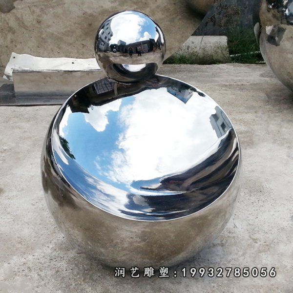 别墅不锈钢凳子景观雕塑