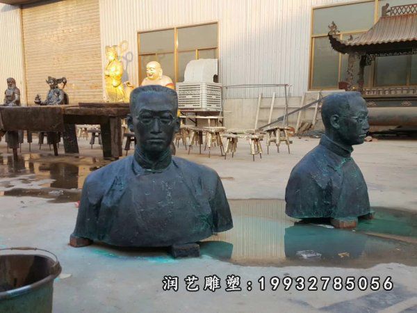 公寓教育家陶行知人物铜雕