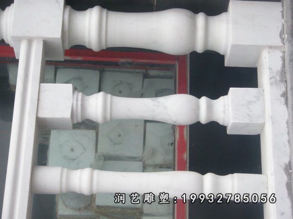 小区栏杆景观石雕