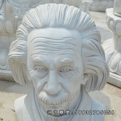 庙宇爱因斯坦人物石雕
