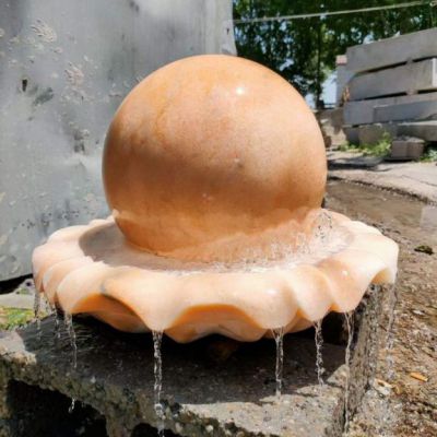 城市景观风水球石雕